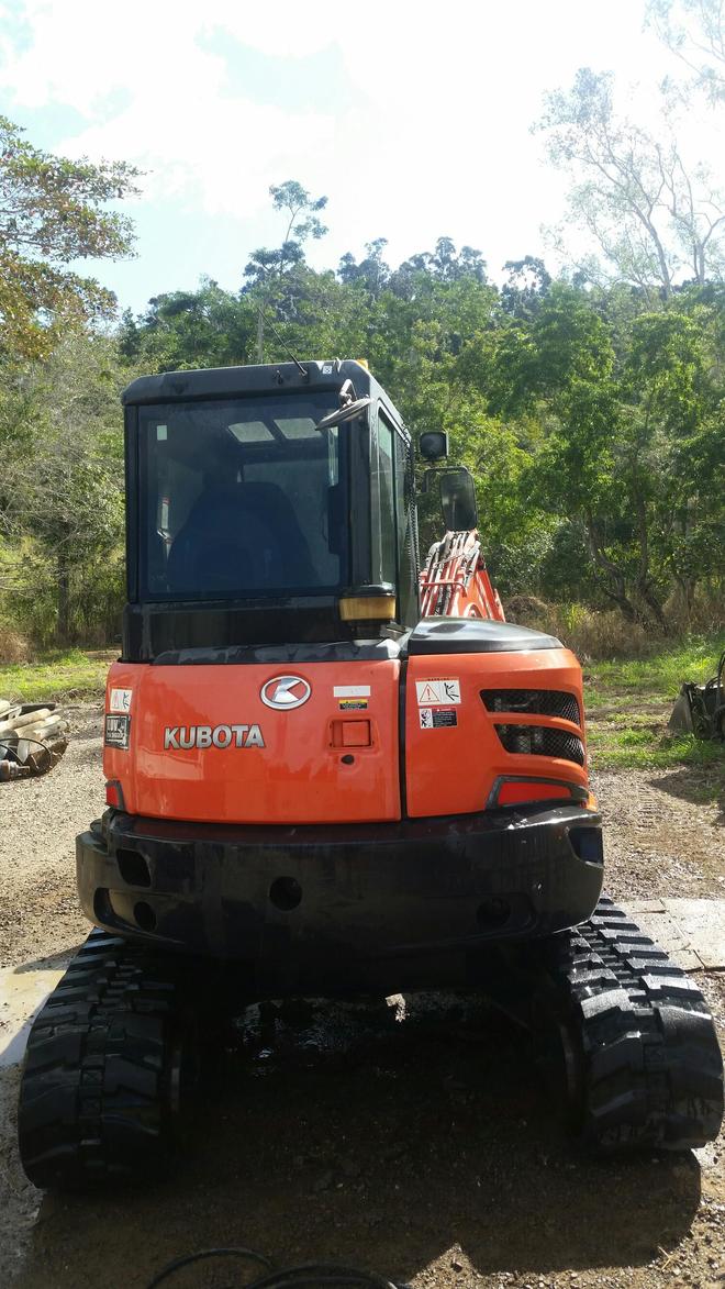 Kubota U554 Machinery & Equipment Excavator For Sale